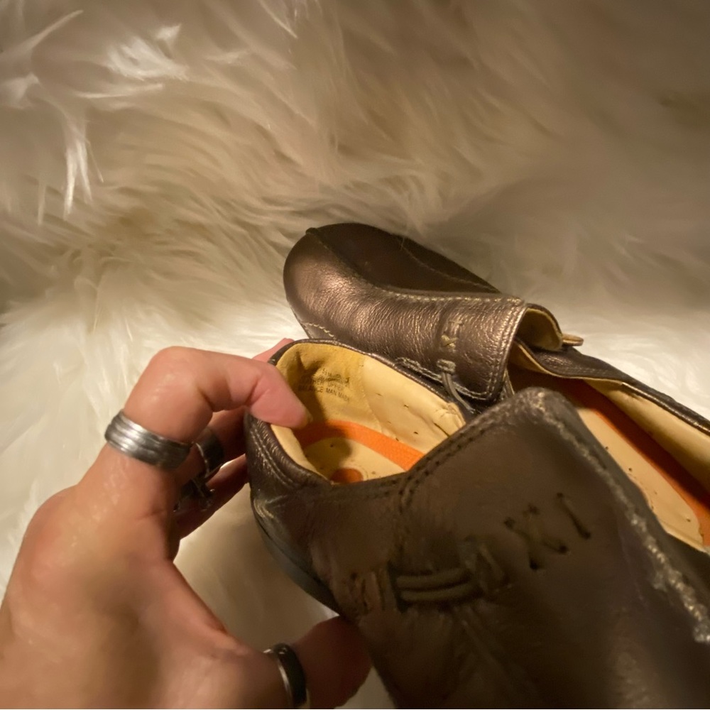 Clarks Un-Structured Un-Loop Slip-On Shoes 5.5 Br… - image 7